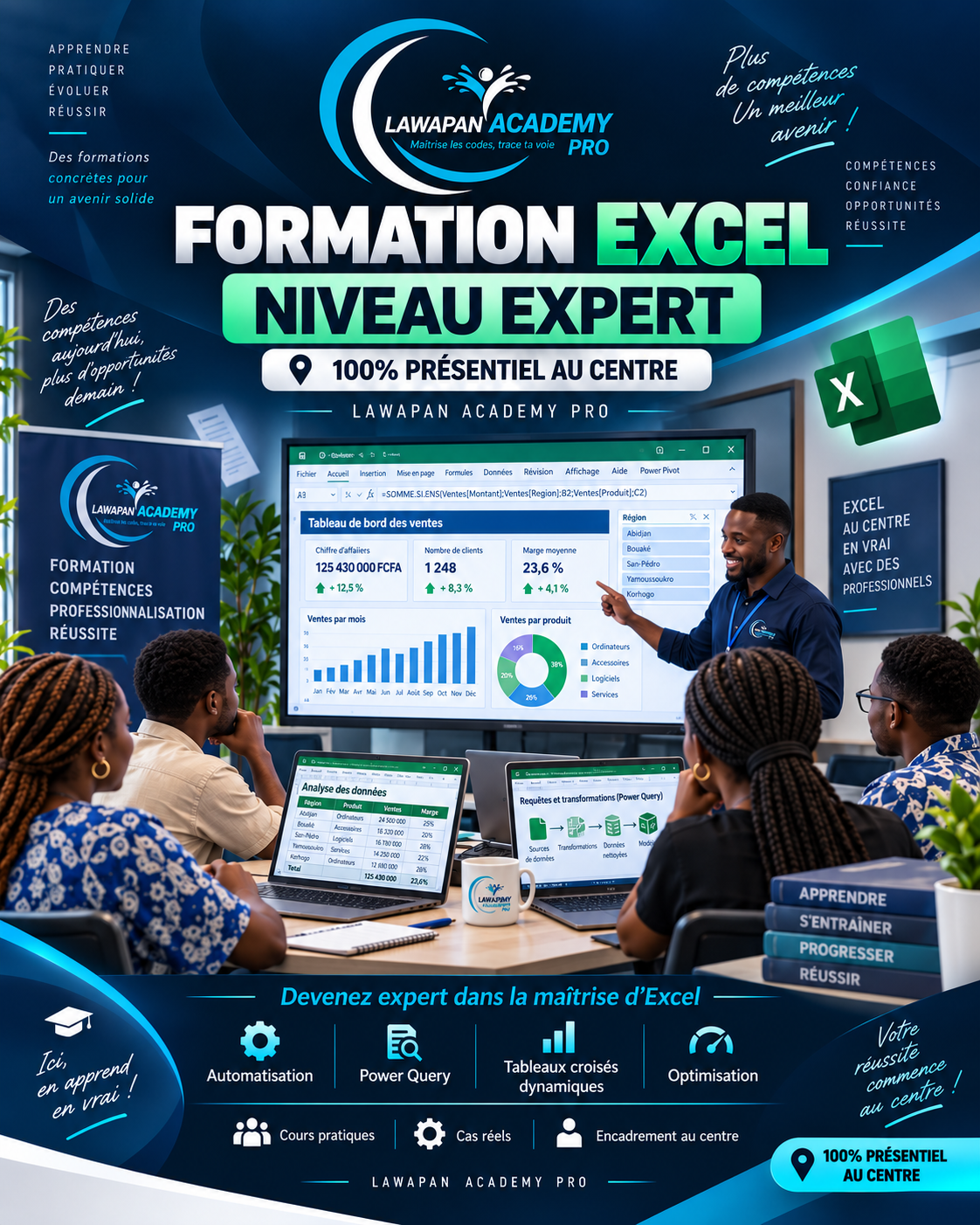 Excel Expert - au centre