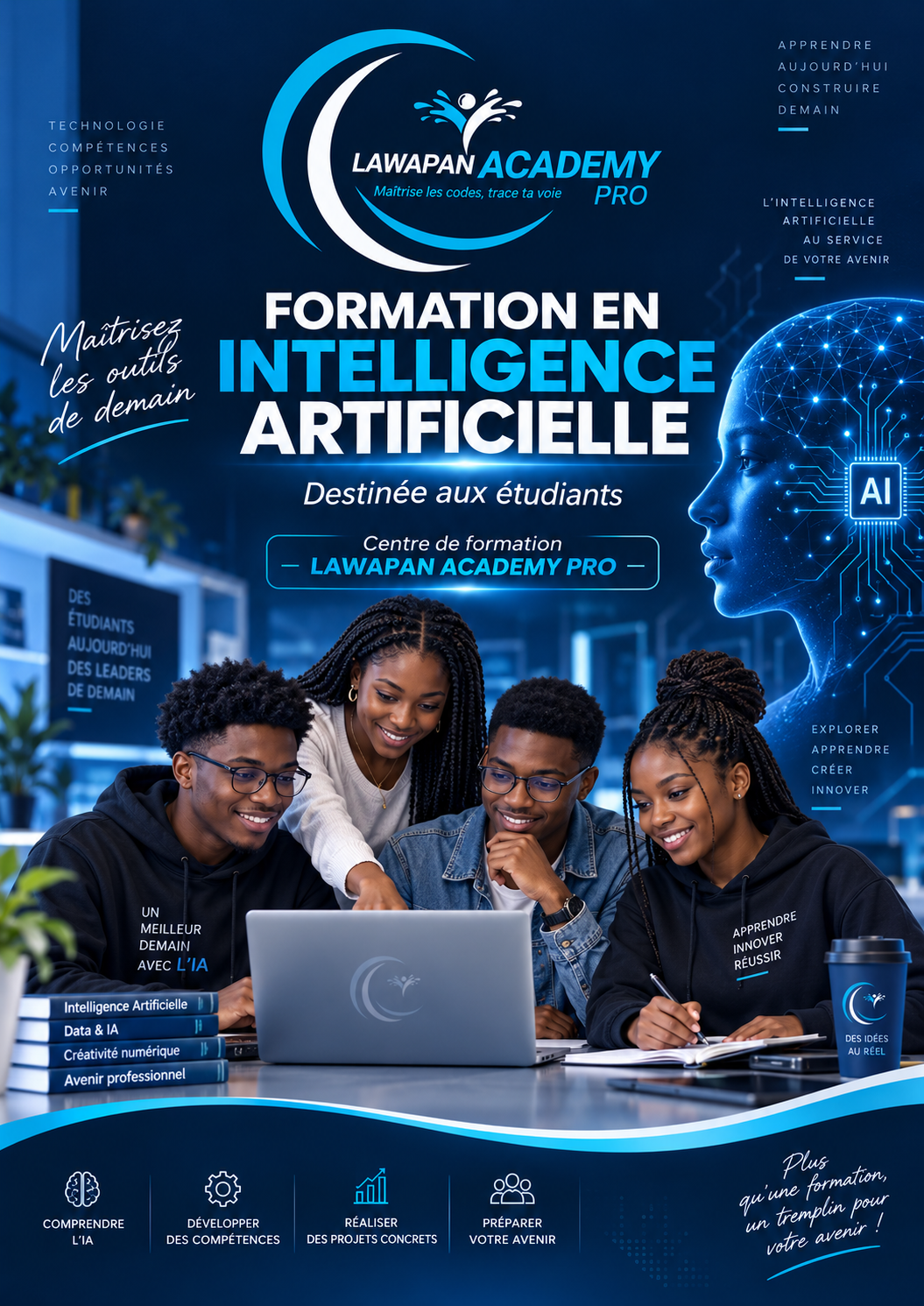 Formation pratique sur l'Intelligence Artificielle - au centre