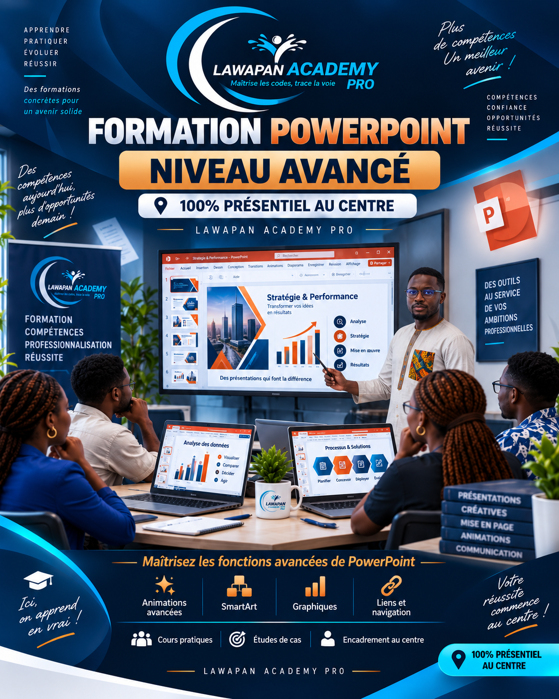 PowerPoint Avancé - au centre